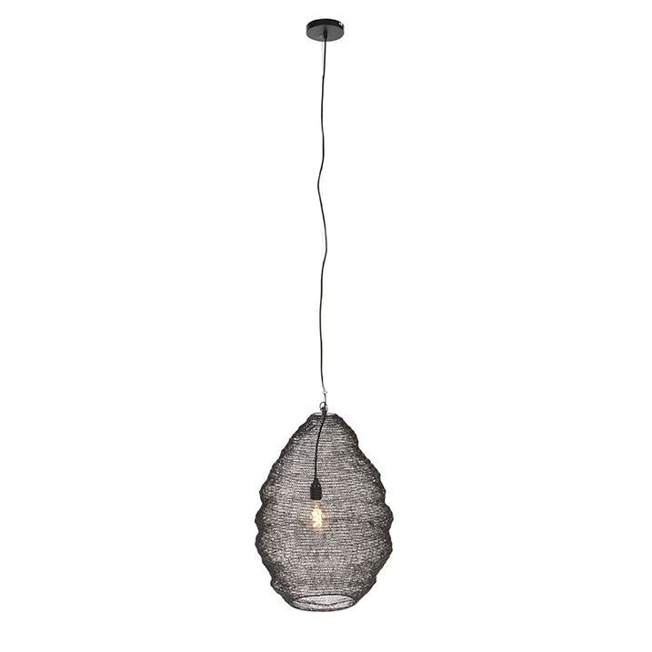Oriental Pendant Light Black 45 cm - Nidum L