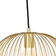 Dizajnerska-viseća-lampa-zlatna---Wire-Knock