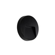 Set-mit-6-runden-schwarzen-Außenwandleuchten-inkl.-LED-IP65---Gem