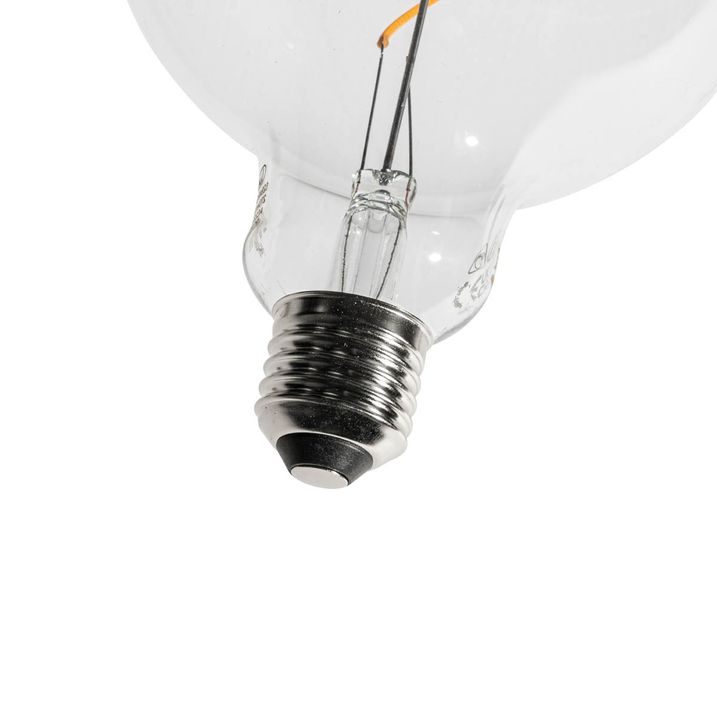 E27 Prigušiva LED spiralna sijalica G125 4W 270lm 2200K