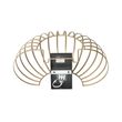 Dizajnová-nástenná-lampa-mosadz-39-cm---Johanna