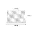 Φωτιστικό-οροφής-αγροτικό-μαύρο-rattan-40-cm-IP44---Calamus