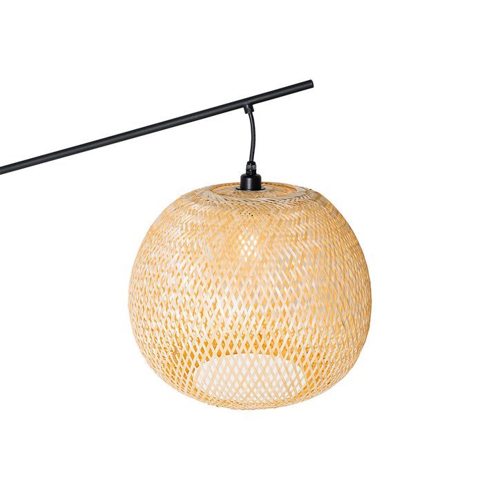 Oosterse buiten vloerlamp bamboe IP44 - Rafael