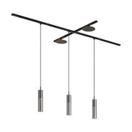 Moderni-sustav-tračnica-crni-s-3-viseće-svjetiljke-i-2-stropne-svjetiljke-1-fazni---Iconic-Lloyd-Pulley