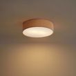 Plafonnier-moderne-taupe-avec-abat-jour-en-velours-38cm-2-lumières---Luz