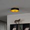Moderna plafonska lampa crni baršun uklj. LED sa 3-stepenim prigušivanjem - Bredow