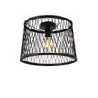 Φωτιστικό-οροφής-αγροτικό-μαύρο-rattan-40-cm-IP44---Calamus
