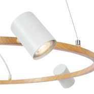 Lámpara-colgante-moderna-con-estampado-de-madera-y-6-luces-blancas---Jeana-Circle