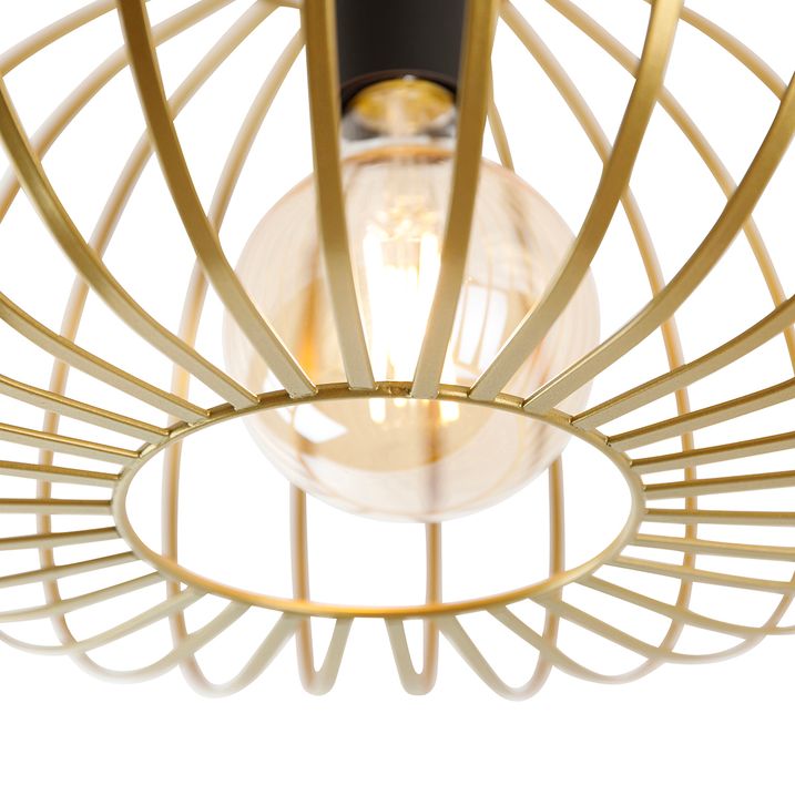 Smart Deckenleuchte Gold 39 cm inkl. Wifi G95 - Johanna
