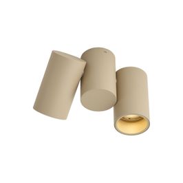 Foco-de-techo-moderno-de-2-luces-orientable-gris-topo---Michael