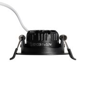 Ugradno-svjetlo-crno-podesivo-6,5-cm-uključujući-LED-IP54-Ultra-Slim---Pupil