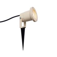 Spydspotlight-beige-GU10-50-mm-justerbar-IP65-inkl.-kabel-og-støpsel---Basic