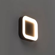 Lampada-da-parete-e-soffitto-grigia-quadrata-IP54---Ariel