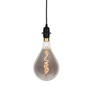 Lampada-a-sospensione-industriale-Nera-Incl.-LED-3-luci---Cava