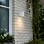Candeeiro-de-parede-exterior-moderno-branco-em-plástico-oval---Baleno