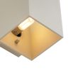 Moderna-zidna-lampa-bež-G9-kvadratna---Sola