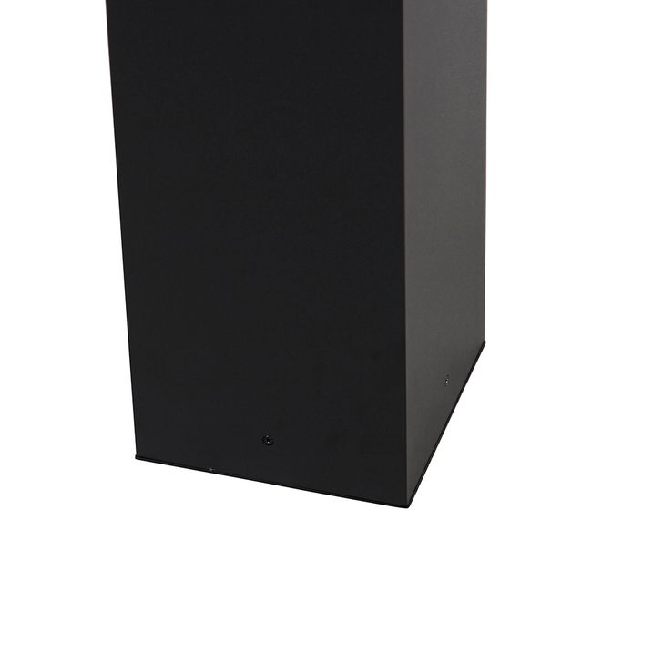 Inteligentna lampa podłogowa zewnętrzna czarna 80 cm z Wi-Fi ST64 - Charlois