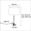 Stolná-lampa-zlatá/mosadzná-s-tienidlom-z-ľanu-taupe-35-cm---Parte