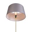 Vloerlamp-goud/messing-met-linnen-kap-grijs-45-cm---Parte