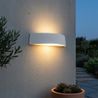 Moderna spoljašnja zidna lampa bela IP44 - Caz