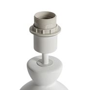 Lampe-de-table-design-en-céramique-blanche-15-cm-sans-abat-jour---Alisia