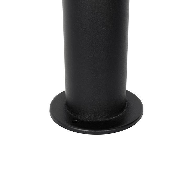 Moderné vonkajšie stĺpové svietidlo čierne 45 cm IP44 - Rox