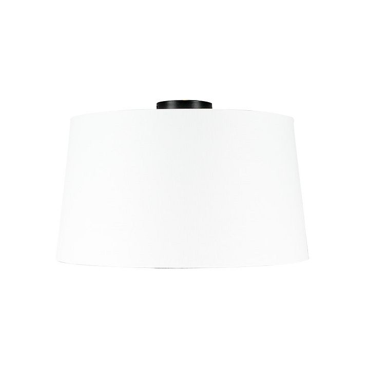 Laelamp matt must valge varjuga 45 cm - Combi