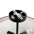Pametna-stropna-svetilka-rjava-z-belo-50-cm-3-luči-vklj.-3-Wifi-A60---Drum-Duo