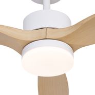 Pametni-plafonski-ventilator-bijeli-sa-drvenim-printom-132cm-uklj.-LED-sa-mogucnoscu-prigušivanja-sa-daljinskim-upravljacem---Joly