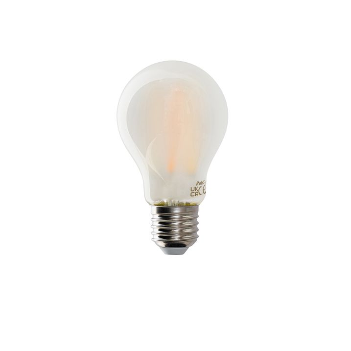 Sada 5 chytrých LED žárovek E27 A60 matné 7W 806lm 1800-4000K