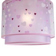 Lámpara-de-techo-infantil-rosa-con-corazones---Harrie-in-Love