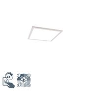 Modern-LED-Panel-White-40-cm-Incl.-LED-4-Step-Dimmable---Liv