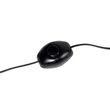 Lampă-de-podea-neagră-cu-abajur-din-catifea-roz-cu-auriu-40-cm---Simplo