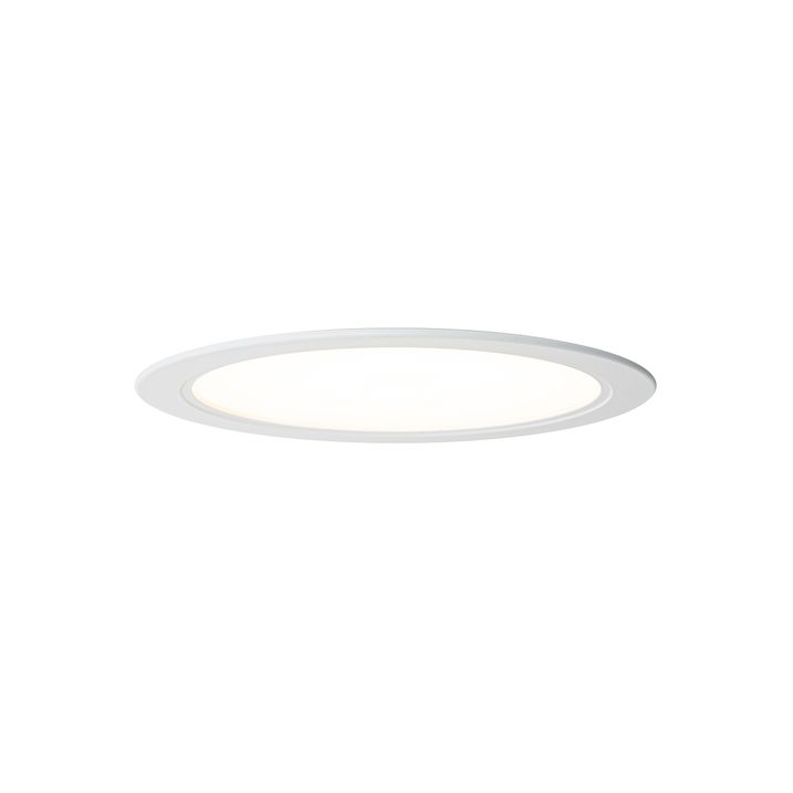 Set de 6 spoturi încastrate albe 14,5 cm Incl. LED reglabil în Kelvin cu comutator DIP - Stephanie