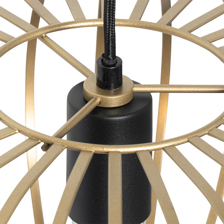 Design hanglamp messing 39cm - Johanna