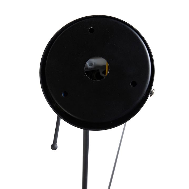 Pakabinama lempa juoda su lininiu gaubtu balta 35 cm - Blitz
