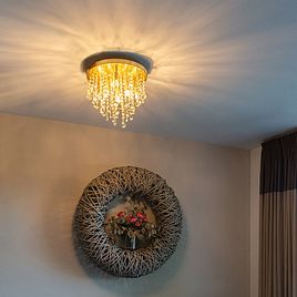 Plafoniera clasică auriu/alamă 35 cm - Medusa