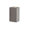 Lampada-da-parete-moderna-da-esterno-grigia-a-2-luci-IP44---Pompei
