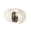 Dizajnová-nástenná-lampa-mosadz-39-cm---Johanna