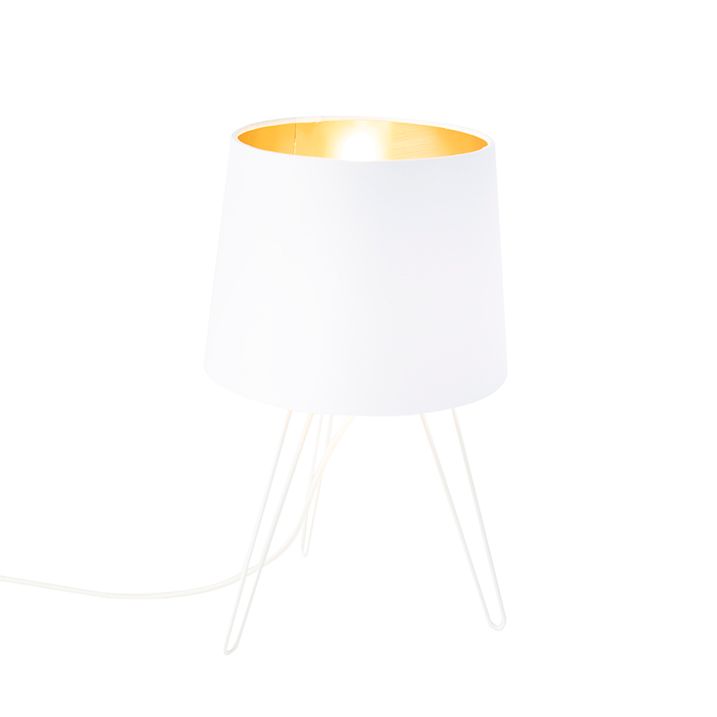 Moderná stolná lampa biela - Lofty