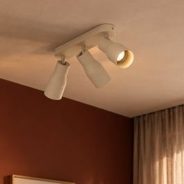 Stanley kerek mennyezeti spotlámpa bézs GU10 50 mm 3-fényes