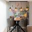 Moderne-pendellampe-sort-4-lys---Saffira