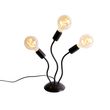 Dizajnová-stolná-lampa-čierna-3-svetlo---Wimme