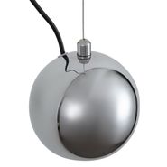 Candeeiro-Pendente-de-Design-Cromado-para-Sistema-de-Calha-Monofásico---Slimline-Sara