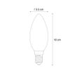 5er-Set-E14-Dimmbare-LED-Glühbirnen-B35-Rauch-4W-300-lm-2200K