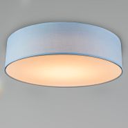 Plafonnier-bleu-40-cm-avec-LED---Drum-LED