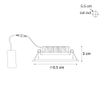 Einbauleuchte-schwarz-schwenkbar-6,5cm-inkl.-LED-IP54-Ultra-Slim---Pupil