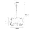 Design-hanglamp-zwart-met-smoke-glas-rond-6-lichts---Mochan