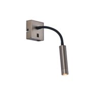 Moderna-zidna-lampa-boje-metala-sa-USB-C-priključkom---Gosna