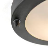 Moderne-taklampe-sort-18-cm-IP44---Yuma